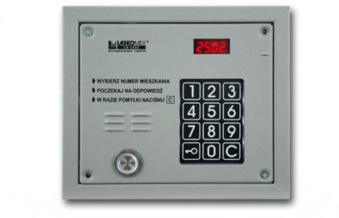 Kaseta zewnętrzna Laskomex CP-2503TP POL SREBRNA TM Kaseta zewnętrzna Laskomex CP-2503TP POL SREBRNA TM