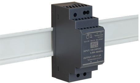 ZASILACZ IMPULSOWY NA SZYNĘ DIN MEAN WELL HDR-30-24 24V/30W/1.5A ZASILACZ IMPULSOWY NA SZYNĘ DIN MEAN WELL HDR-30-24 24V/30W/1.5A