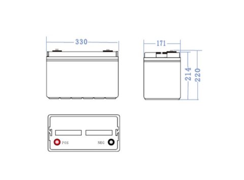 AKUMULATOR AGM Green Cell VRLA 12V 100Ah AKUMULATOR AGM Green Cell VRLA 12V 100Ah