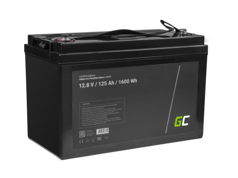 AKUMULATOR LITOWO-ŻELAZOWO-FOSFORANOWY LiFePO4 Green Cell 12V 125Ah AKUMULATOR LITOWO-ŻELAZOWO-FOSFORANOWY LiFePO4 Green Cell 12V 125Ah