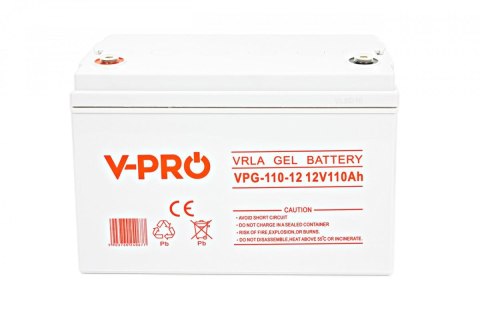 Akumulator Volt Polska GEL VPRO Solar 12V 110Ah Akumulator Volt Polska GEL VPRO Solar 12V 110Ah