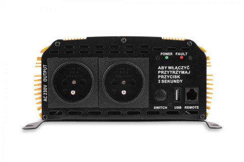 PRZETWORNICA VOLT POLSKA SINUS PLUS 1200 12V / 230V 600/1200W PRZETWORNICA VOLT POLSKA SINUS PLUS 1200 12V / 230V 600/1200W