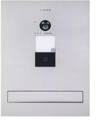 Skrzynka na listy VIDOS ONE S2401-SKM z wbudownaym wideodomofonem
