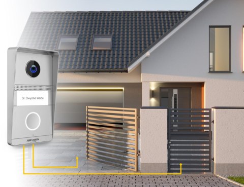 WIDEODOMOFON HIKVISION DS-KIS101-P/Surface 2-ŻYŁOWY WIDEODOMOFON HIKVISION DS-KIS101-P/Surface 2-ŻYŁOWY