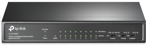 SWITCH TP-LINK TL-SF1009P SWITCH TP-LINK TL-SF1009P