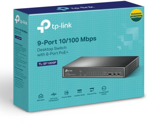 SWITCH TP-LINK TL-SF1009P SWITCH TP-LINK TL-SF1009P