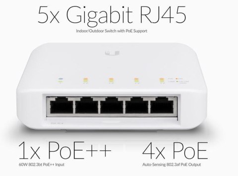 UBIQUITI UNIFI USW-FLEX PoE Switch (IP55) UBIQUITI UNIFI USW-FLEX PoE Switch (IP55)