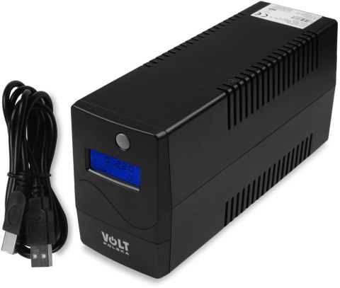 UPS ZASILACZ AWARYJNY VOLT POLSKA MICRO 1000VA 600W 1x9ah UPS ZASILACZ AWARYJNY VOLT POLSKA MICRO 1000VA 600W 1x9ah
