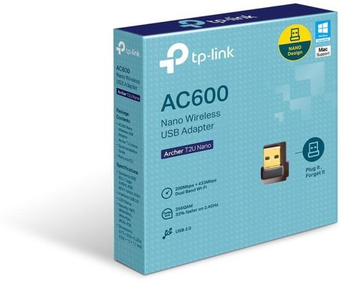 ADAPTER WLAN USB TP-LINK ARCHER T2U NANO ADAPTER WLAN USB TP-LINK ARCHER T2U NANO