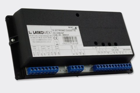 Laskomex Kaseta elektroniki EC-3100R-2 INT - do systemu obsługującego 8 wejść głównych Laskomex Kaseta elektroniki EC-3100R-2 INT - do systemu obsługującego 8 wejść głównych
