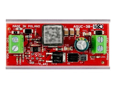 Przetwornica podnosząca napięcie do 48V ATTE ASUC-30-480-OF Przetwornica podnosząca napięcie do 48V ATTE ASUC-30-480-OF