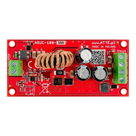 Przetwornica podnosząca napięcie do 55V ATTE ASUC-100-550-OF Przetwornica podnosząca napięcie do 55V ATTE ASUC-100-550-OF