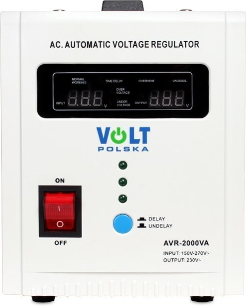 STABILIZATOR NAPIĘCIA VOLT POLSKA AVR 2000 STABILIZATOR NAPIĘCIA VOLT POLSKA AVR 2000