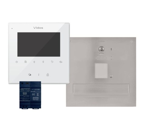 Skrzynka na listy Vidos DUO z monitorem M1022W/S1201-SK Skrzynka na listy Vidos DUO z monitorem M1022W/S1201-SK