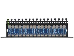 16-kanałowy panel zabezpieczający LAN z ochroną przepięciową PoE EWIMAR PTF-516R-ECO/PoE