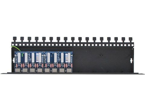 8-kanałowy panel zabezpieczający LAN z podwyższoną ochroną przepięciową PoE EWIMAR PTU-58R-PRO/PoE 8-kanałowy panel zabezpieczający LAN z podwyższoną ochroną przepięciową PoE EWIMAR PTU-58R-PRO/PoE
