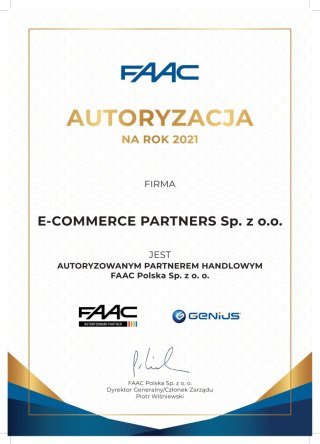 Klucz odblokowujący do FAAC 740/741/721 i innych (1sztuka)