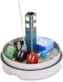 Lampa LED Proxima KOGUT z wbudowaną anteną 433.92 MHz (12-24V AC/DC lub 230V AC) żółta