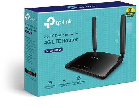 ROUTER TP-LINK MR200 AC750 4G LTE ROUTER TP-LINK MR200 AC750 4G LTE