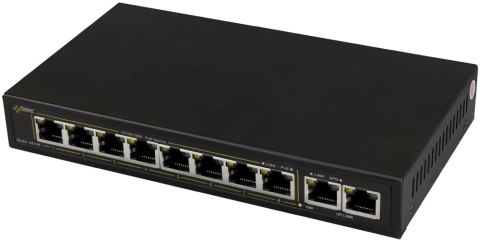 SWITCH POE PULSAR SG108 10-PORTÓW (8xPoE + 2xUPLINK) SWITCH POE PULSAR SG108 10-PORTÓW (8xPoE + 2xUPLINK)
