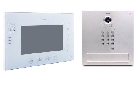Skrzynka na listy Vidos z monitorem M670W-S2/S561D-SK Skrzynka na listy Vidos z monitorem M670W-S2/S561D-SK