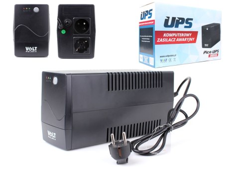 UPS ZASILACZ AWARYJNY VOLT POLSKA PICO 800VA 480W UPS ZASILACZ AWARYJNY VOLT POLSKA PICO 800VA 480W