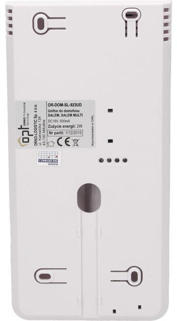 Unifon Orno OR-DOM-SL-923UD Unifon Orno OR-DOM-SL-923UD
