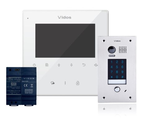 Wideodomofon VIDOS DUO M1022W / S1401D Wideodomofon VIDOS DUO M1022W / S1401D