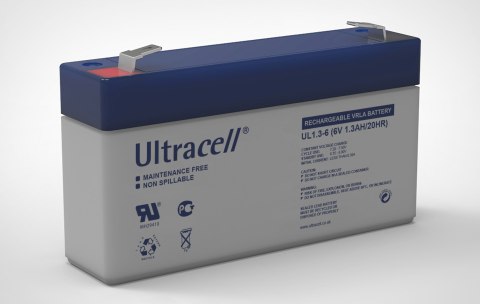 Akumulator AGM ULTRACELL UL 6V 1.3Ah Akumulator AGM ULTRACELL UL 6V 1.3Ah