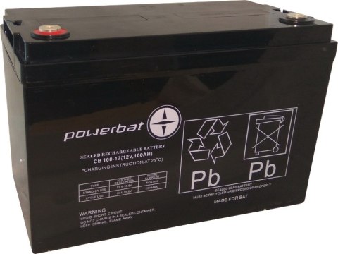 Akumulator PowerBat AGM 100Ah Akumulator PowerBat AGM 100Ah