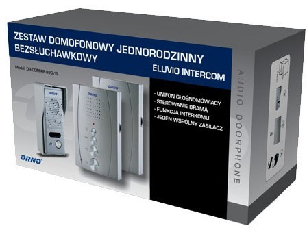 DOMOFON ORNO GŁOŚN. OR-DOM-RE-920/B 2 UNIFONY DOMOFON ORNO GŁOŚN. OR-DOM-RE-920/B 2 UNIFONY