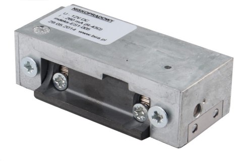 Elektrozaczep Bira Vidos 12VDC symetryczny R5 Elektrozaczep Bira Vidos 12VDC symetryczny R5