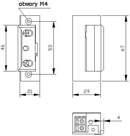 ZACZEP ELEKTRA R4 Z PAM. BEZ BLOK. SYMETRYCZNY ZACZEP ELEKTRA R4 Z PAM. BEZ BLOK. SYMETRYCZNY
