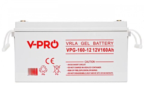 Akumulator Volt Polska Gel VPRO Solar 12V 160Ah Akumulator Volt Polska Gel VPRO Solar 12V 160Ah