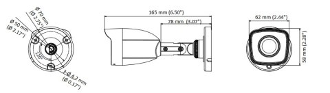 Kamera 4w1 Hilook by Hikvision kopułka 5MP TVICAM-T5M 2.8mm Kamera 4w1 Hilook by Hikvision kopułka 5MP TVICAM-T5M 2.8mm