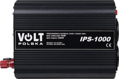 PRZETWORNICA VOLT POLSKA IPS-1000 12V / 230V 700/1000 W PRZETWORNICA VOLT POLSKA IPS-1000 12V / 230V 700/1000 W