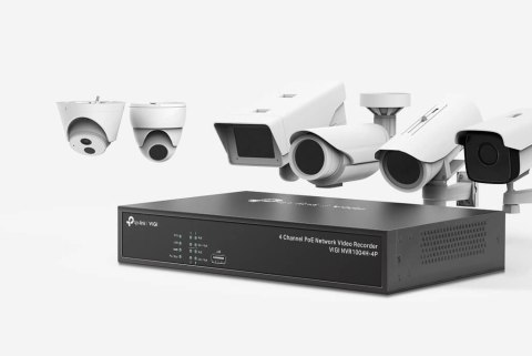 REJESTRATOR TP-LINK VIGI NVR1004H-4P REJESTRATOR TP-LINK VIGI NVR1004H-4P