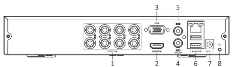 Rejestrator 4w1 Hilook by Hikvision 8 kanałowy DVR-8CH-5MP Rejestrator 4w1 Hilook by Hikvision 8 kanałowy DVR-8CH-5MP