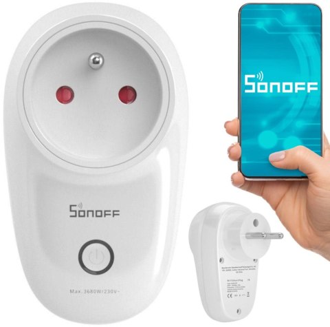 SONOFF Inteligentna gniazdko elektryczne Zigbee 10A 3680W S26R2ZBTPE-FR SONOFF Inteligentna gniazdko elektryczne Zigbee 10A 3680W S26R2ZBTPE-FR