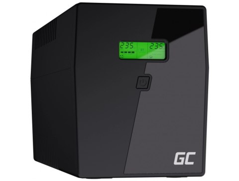UPS ZASILACZ AWARYJNY Green Cell MICROSINE 2000VA 1400W Z WYŚWIETLACZEM LCD UPS09 UPS ZASILACZ AWARYJNY Green Cell MICROSINE 2000VA 1400W Z WYŚWIETLACZEM LCD UPS09