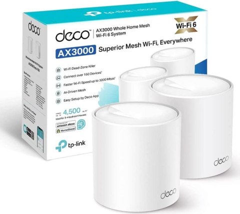 DOMOWY SYSTEM WI-FI MESH TP-LINK DECO X50(2-PACK) DOMOWY SYSTEM WI-FI MESH TP-LINK DECO X50(2-PACK)