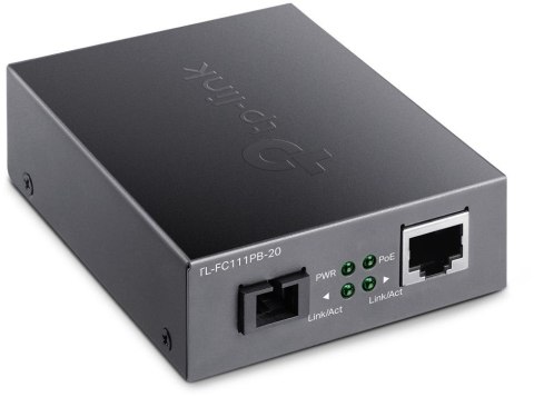 MEDIA KONWERTER WDM TP-LINK TL-FC111PB-20 PoE MEDIA KONWERTER WDM TP-LINK TL-FC111PB-20 PoE