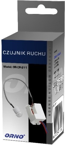 Miniaturowy czujnik ruchu ORNO OR-CR-211 Miniaturowy czujnik ruchu ORNO OR-CR-211