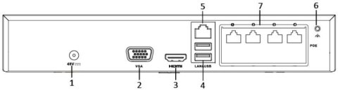 Rejestrator IP Hilook by Hikvision 4MP NVR-4CH-4MP/4P Rejestrator IP Hilook by Hikvision 4MP NVR-4CH-4MP/4P