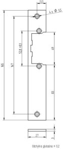 SZYLD ELEKTRA PROSTY R2/R3 MALOWANY SZYLD ELEKTRA PROSTY R2/R3 MALOWANY