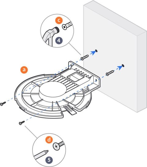 UCHWYT UBIQUITI Ścienny (UACC-Pro-AP-AM) UCHWYT UBIQUITI Ścienny (UACC-Pro-AP-AM)