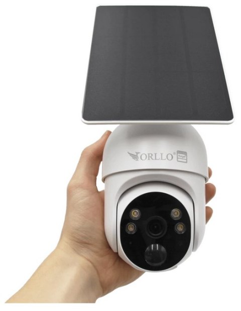 Kamera IP bezprzewodowa 4G LTE obrotowa z panelem solarnym Orllo TZ1 PRO Kamera IP bezprzewodowa 4G LTE obrotowa z panelem solarnym Orllo TZ1 PRO