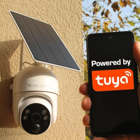 Kamera IP bezprzewodowa 4G LTE obrotowa z panelem solarnym Orllo TZ1 PRO Kamera IP bezprzewodowa 4G LTE obrotowa z panelem solarnym Orllo TZ1 PRO