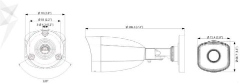 Kamera IP Hilook by Hikvision tuba 2MP IPCAM-B2 2.8mm Kamera IP Hilook by Hikvision tuba 2MP IPCAM-B2 2.8mm