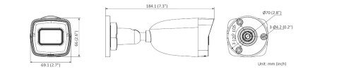 Kamera IP Hilook by Hikvision tuba 4MP IPCAM-B4-30DL 2.8mm Kamera IP Hilook by Hikvision tuba 4MP IPCAM-B4-30DL 2.8mm